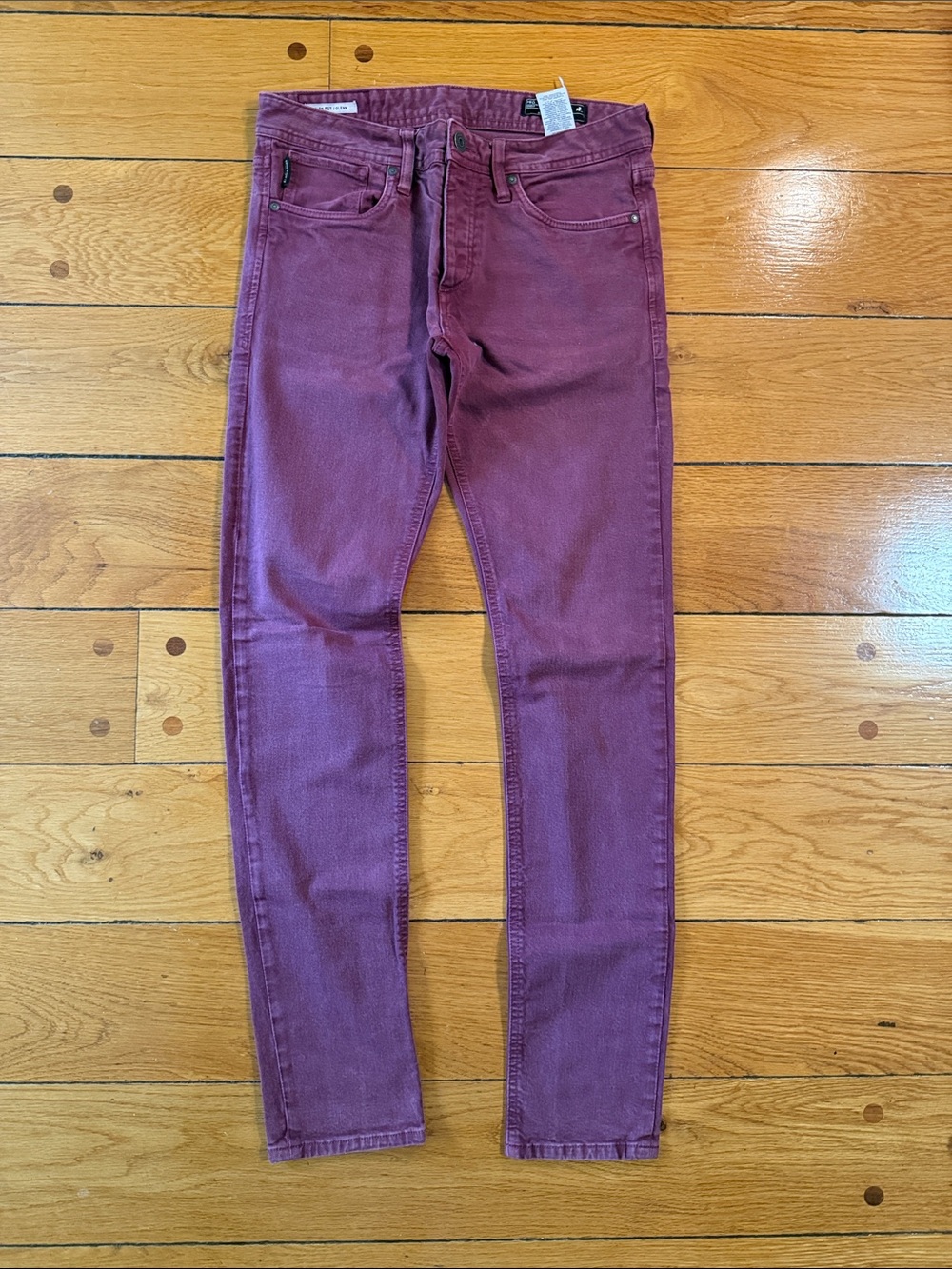 Jack and Jones Skinny Jeans in Plum